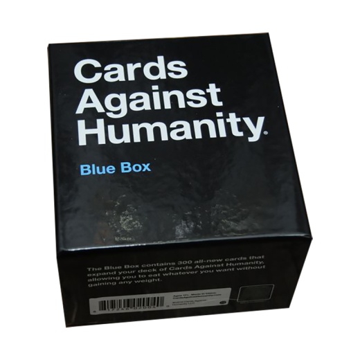 Cards Against Humanity: Blue Box (Exp.) i gruppen SÄLLSKAPSSPEL / Expansioner hos Spelexperten (SBDK203)